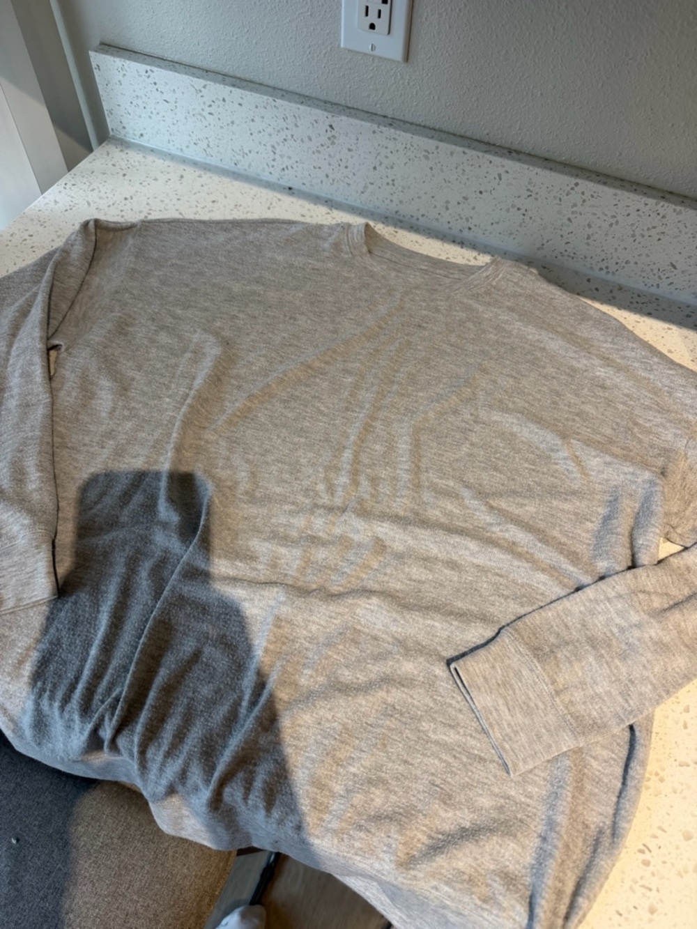 Alo Grey Soho Pullover - Picture 3 of 5